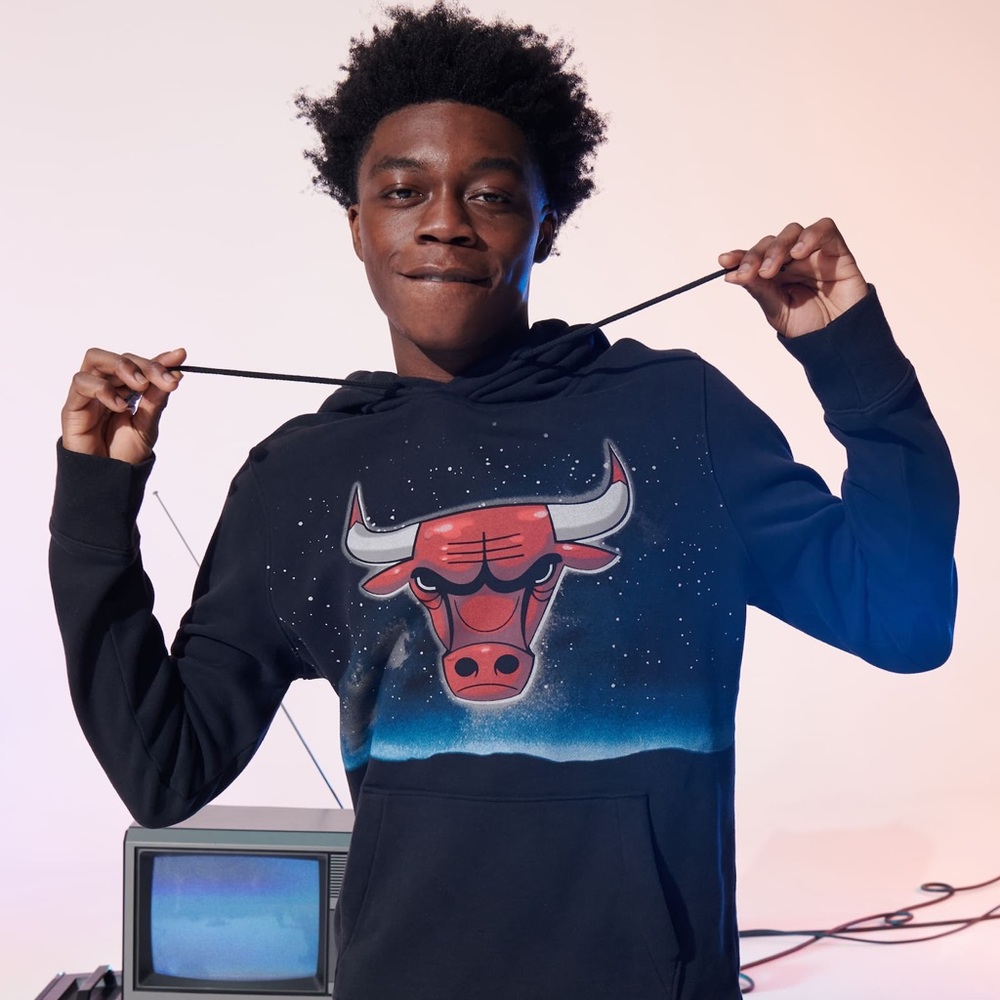 NWT Hollister NBA Graphic Hoodie Chicago Bulls Men’s Small